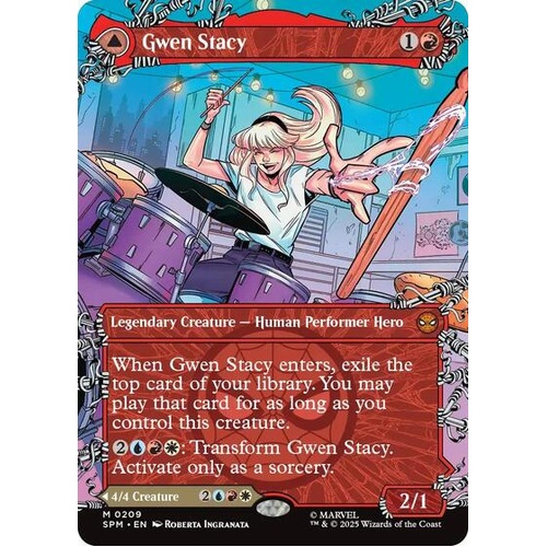 Gwen Stacy (0209) (Borderless) - SPM