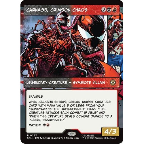 PREORDER Carnage, Crimson Chaos (Borderless) - SPM
