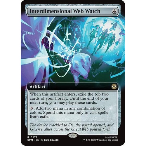 Interdimensional Web Watch (Extended Art) - SPM