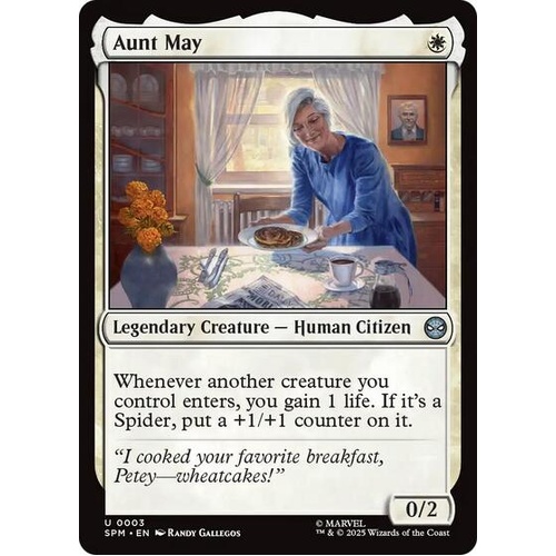 PREORDER Aunt May FOIL - SPM