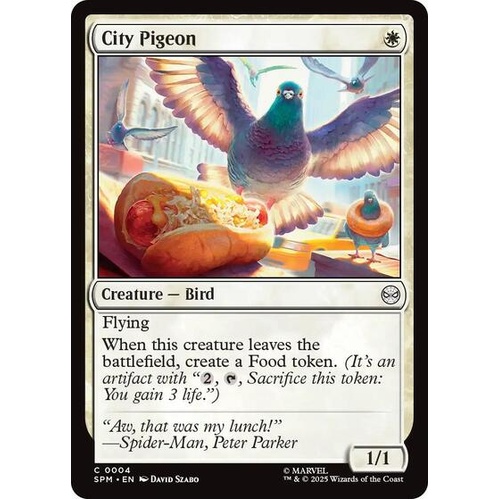 PREORDER City Pigeon FOIL - SPM
