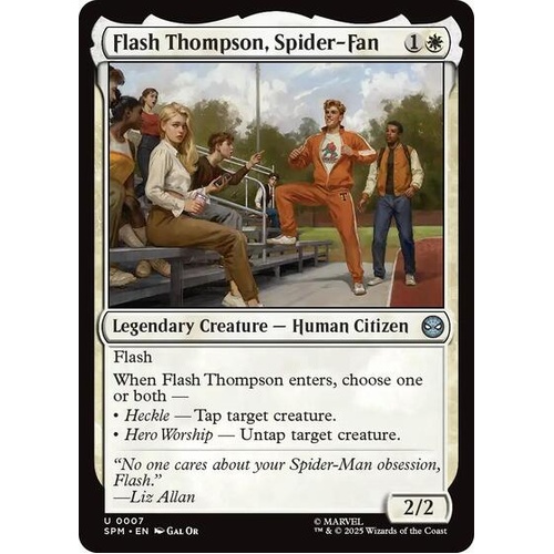 Flash Thompson, Spider-Fan FOIL - SPM