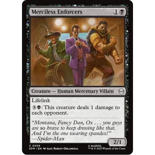 Merciless Enforcers FOIL - SPM