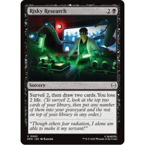 Risky Research FOIL - SPM