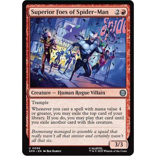 Superior Foes of Spider-Man FOIL - SPM