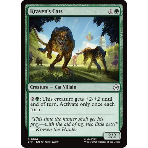 Kraven's Cats FOIL - SPM