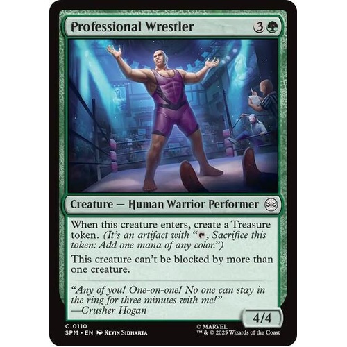 Professional Wrestler FOIL - SPM