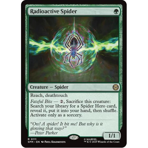 Radioactive Spider FOIL - SPM