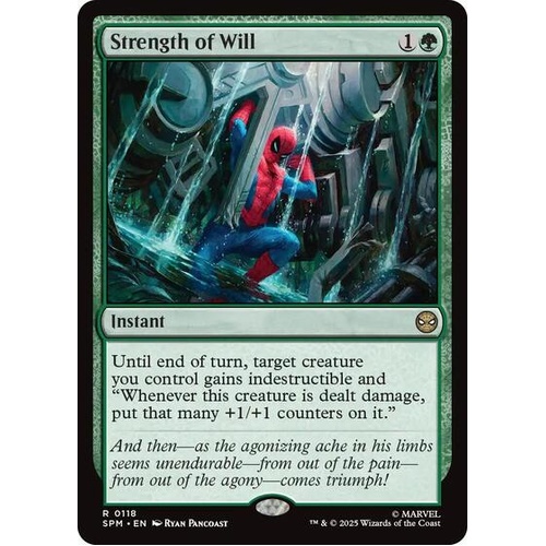 PREORDER Strength of Will FOIL - SPM