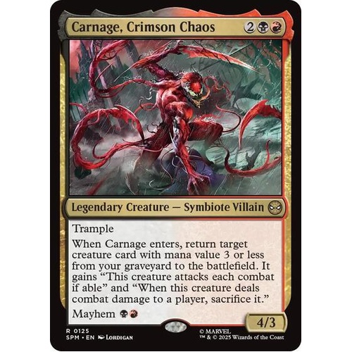 Carnage, Crimson Chaos FOIL - SPM