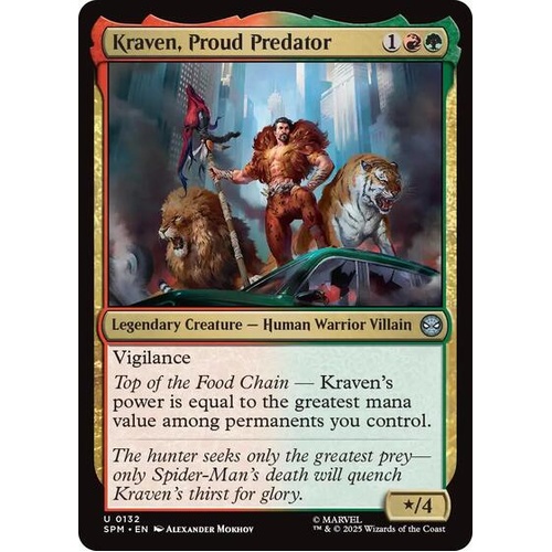 Kraven, Proud Predator FOIL - SPM