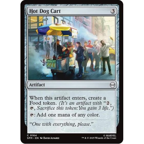 Hot Dog Cart FOIL - SPM