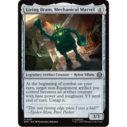 Living Brain, Mechanical Marvel FOIL - SPM