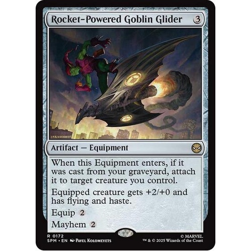 Rocket-Powered Goblin Glider FOIL - SPM