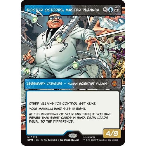 Doctor Octopus, Master Planner (Borderless) FOIL - SPM