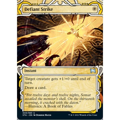 Defiant Strike (Foil-Etched) - STA