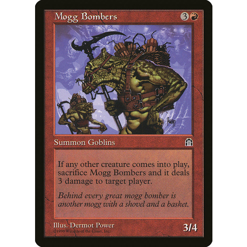 Mogg Bombers - STH