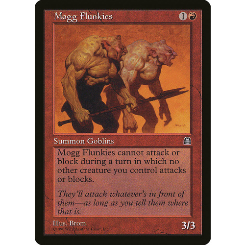Mogg Flunkies - STH