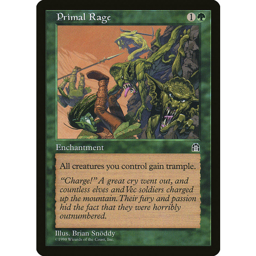 Primal Rage - STH