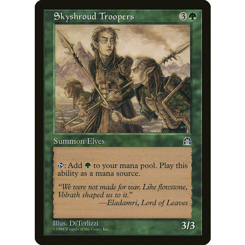 Skyshroud Troopers - STH