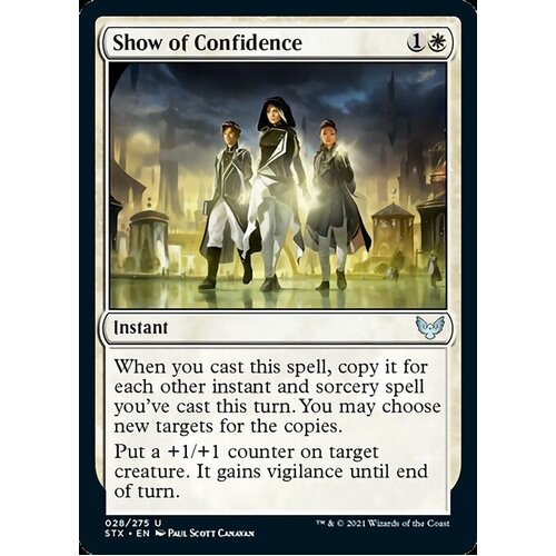 Show of Confidence - STX