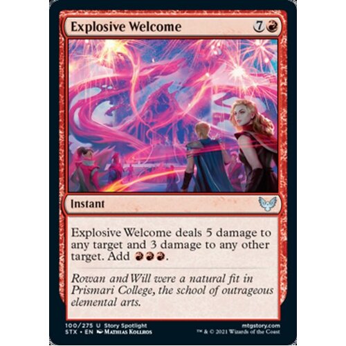 Explosive Welcome - STX