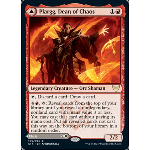 Plargg, Dean of Chaos // Augusta, Dean of Order - STX
