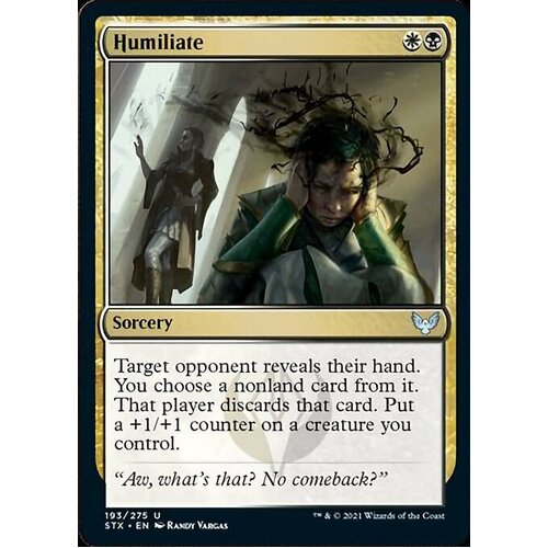 Humiliate - STX