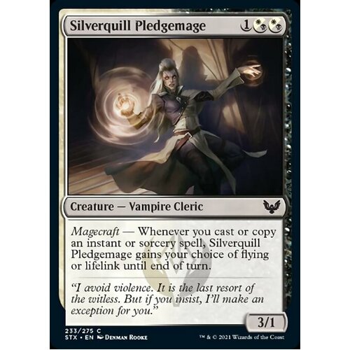 Silverquill Pledgemage - STX