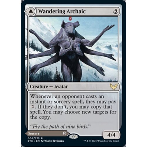 Wandering Archaic // Explore the Vastlands FOIL - STX