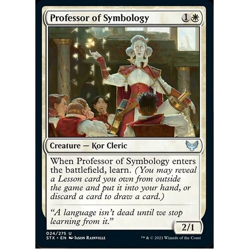 Professor of Symbology FOIL - STX