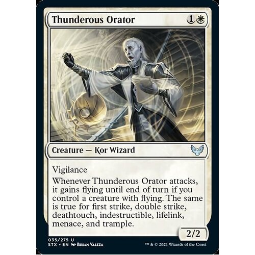 Thunderous Orator FOIL - STX