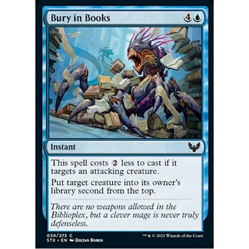 Bury in Books FOIL - STX