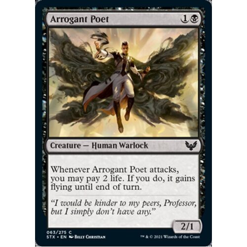Arrogant Poet FOIL - STX