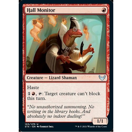 Hall Monitor FOIL - STX