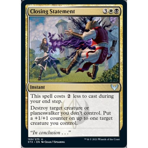 Closing Statement FOIL - STX