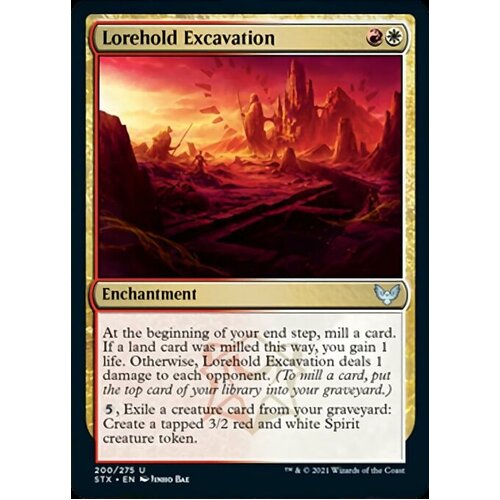 Lorehold Excavation FOIL - STX