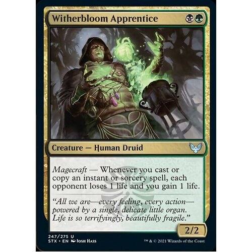 Witherbloom Apprentice FOIL - STX