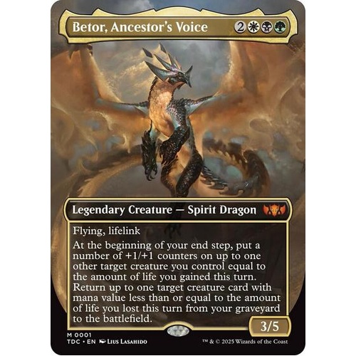 Betor, Ancestor's Voice (Borderless) - TDC