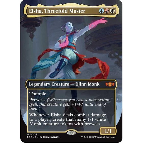 Elsha, Threefold Master (Borderless) - TDC