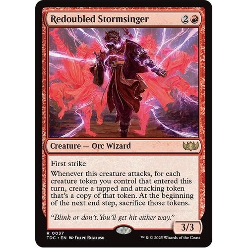 Redoubled Stormsinger - TDC