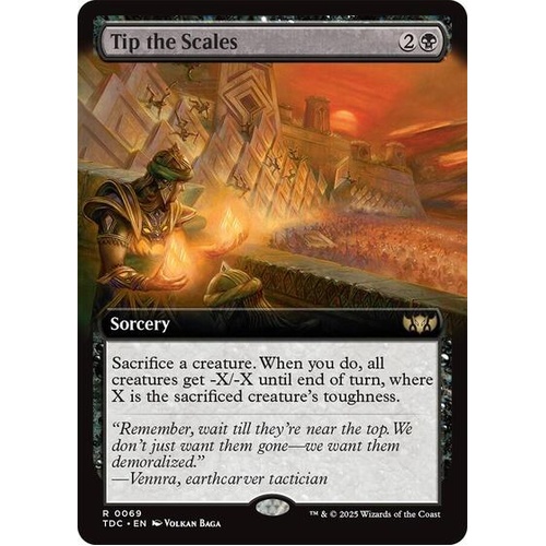 Tip the Scales (Extended Art) - TDC