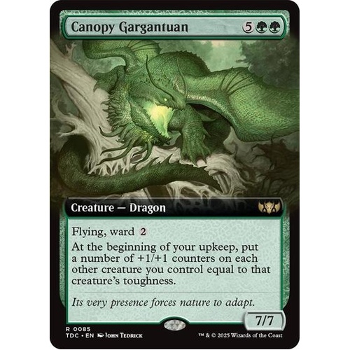 Canopy Gargantuan (Extended Art) - TDC