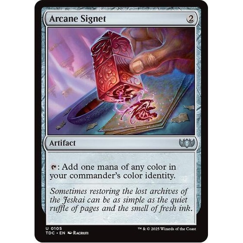 Arcane Signet - TDC