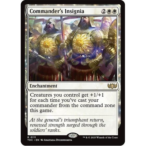 Commander's Insignia - TDC