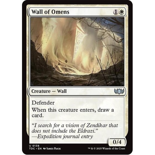 Wall of Omens - TDC