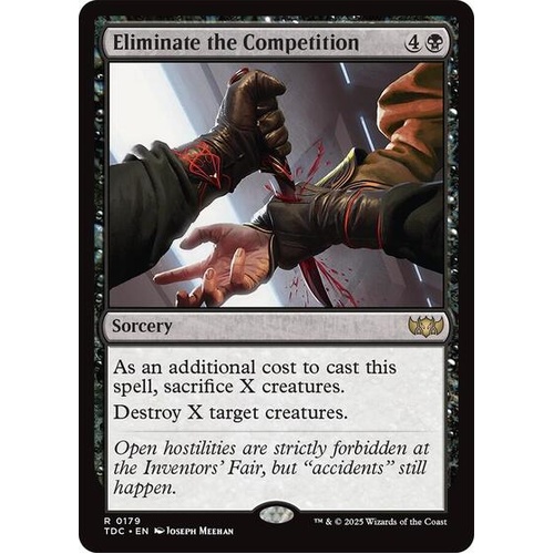 Eliminate the Competition - TDC