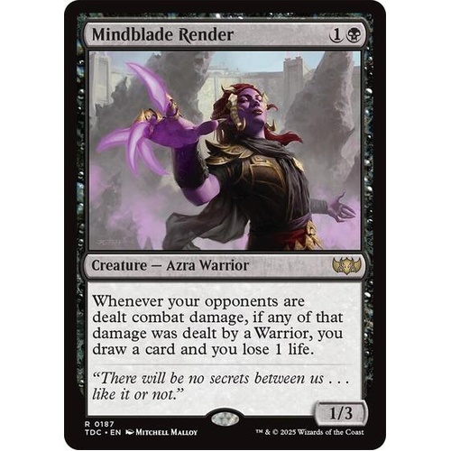 Mindblade Render - TDC