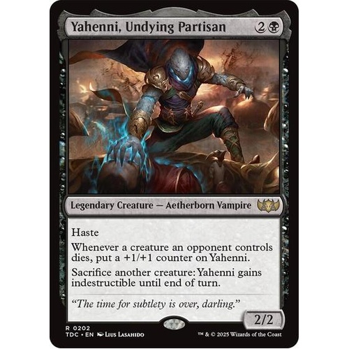 Yahenni, Undying Partisan - TDC