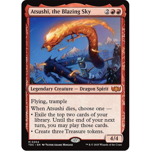Atsushi, the Blazing Sky - TDC